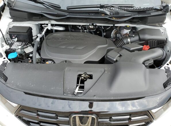 5FNRL6H89SB077031 2025 HONDA ODYSSEY White Engine compartment view
