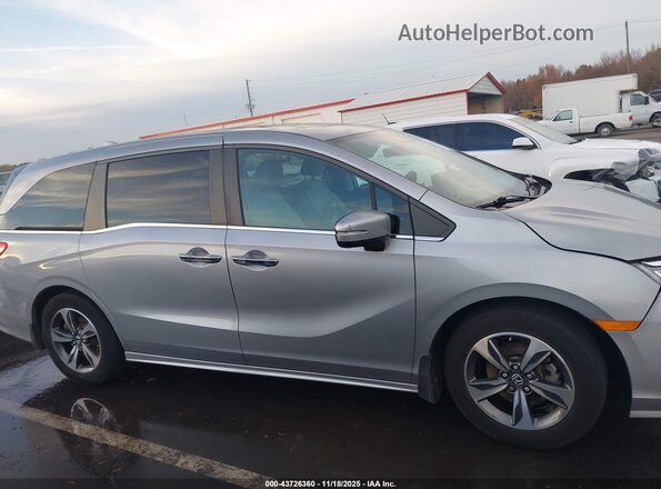 5FNRL6H8XJB020397 2018 HONDA ODYSSEY Silver Widok zestawu wskaźników