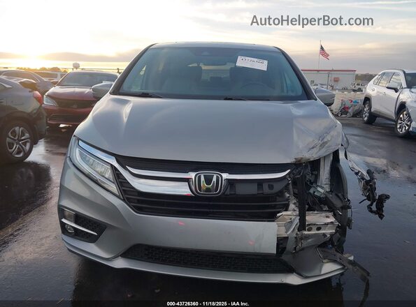 5FNRL6H8XJB020397 2018 HONDA ODYSSEY Silver Widok deski rozdzielczej