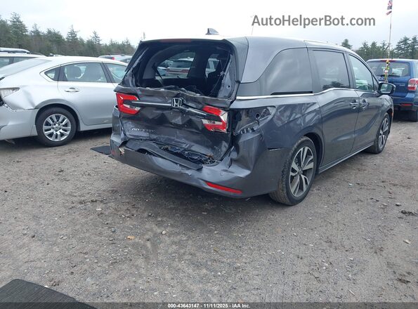 5FNRL6H8XMB033980 2021 HONDA ODYSSEY Gray Rear right