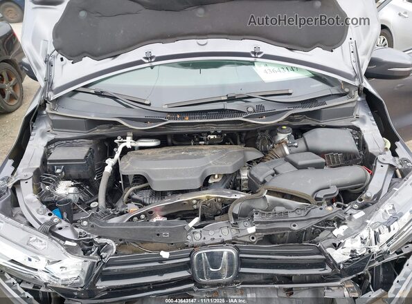 5FNRL6H8XMB033980 2021 HONDA ODYSSEY Gray Rear view