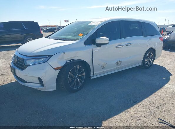 5FNRL6H8XMB034921 2021 HONDA ODYSSEY Белый Передняя левая четверть