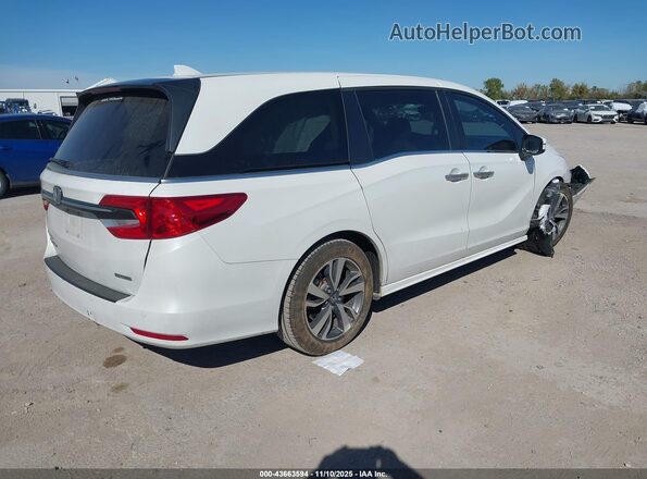 5FNRL6H8XMB034921 2021 HONDA ODYSSEY Белый Задняя правая четверть