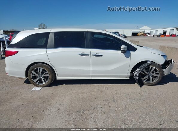 5FNRL6H8XMB034921 2021 HONDA ODYSSEY Белый Вид задней части салона