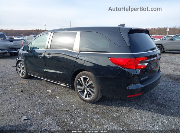 5FNRL6H8XNB005937 2022 HONDA ODYSSEY Black Tył lewy