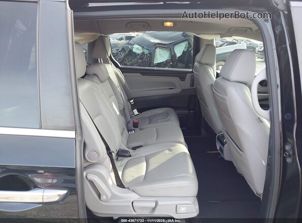 5FNRL6H8XNB005937 2022 HONDA ODYSSEY Black Widok naklejki z numerem VIN