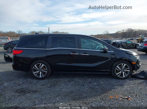 5FNRL6H8XNB005937 2022 HONDA ODYSSEY Black Widok wnętrza 360 stopni