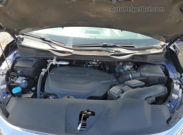 5FNRL6H90MB002150 2021 HONDA ODYSSEY Blue Vista del compartimento del motor