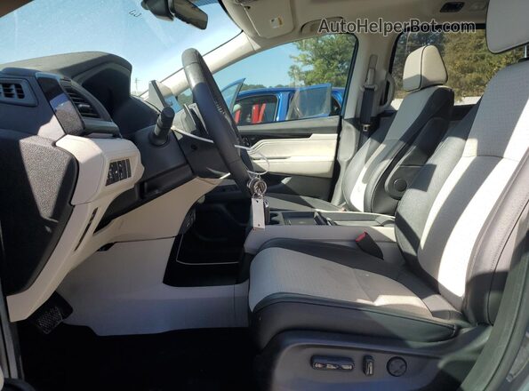 5FNRL6H90SB013842 2025 HONDA ODYSSEY Blue Widok wnętrza z przodu