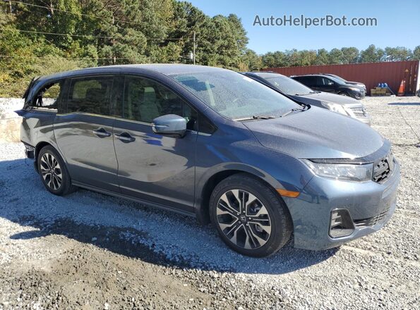 5FNRL6H90SB013842 2025 HONDA ODYSSEY Blue Przód prawy
