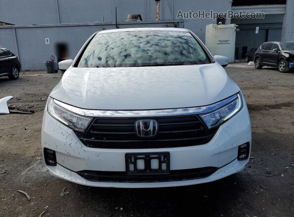5FNRL6H91NB015698 2022 HONDA ODYSSEY White წინა ხედი