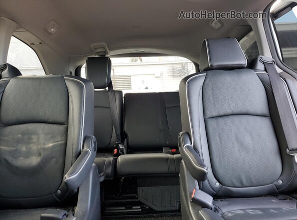 5FNRL6H91NB015698 2022 HONDA ODYSSEY White უკანა სავარძლების ხედი