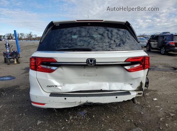 5FNRL6H91NB015698 2022 HONDA ODYSSEY White უკანა ხედი