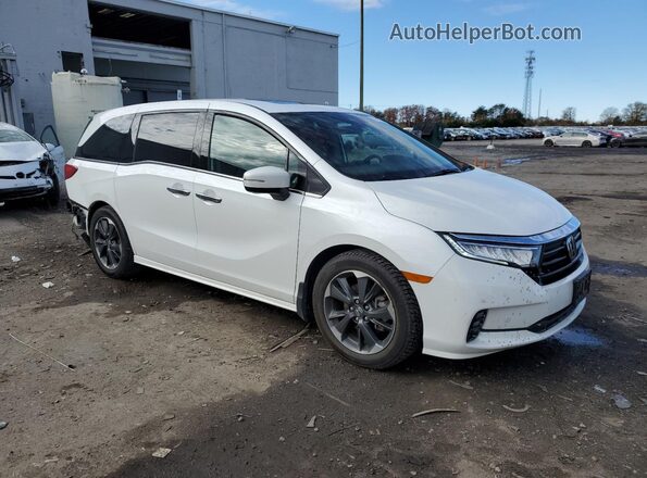 5FNRL6H91NB015698 2022 HONDA ODYSSEY White წინა მარჯვენა