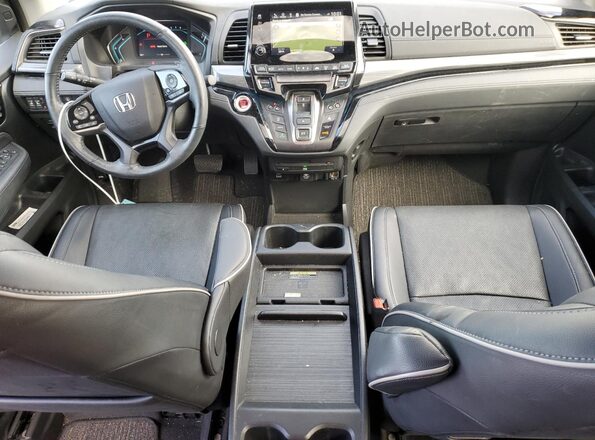 5FNRL6H91NB015698 2022 HONDA ODYSSEY White წინა პანელის ხედი