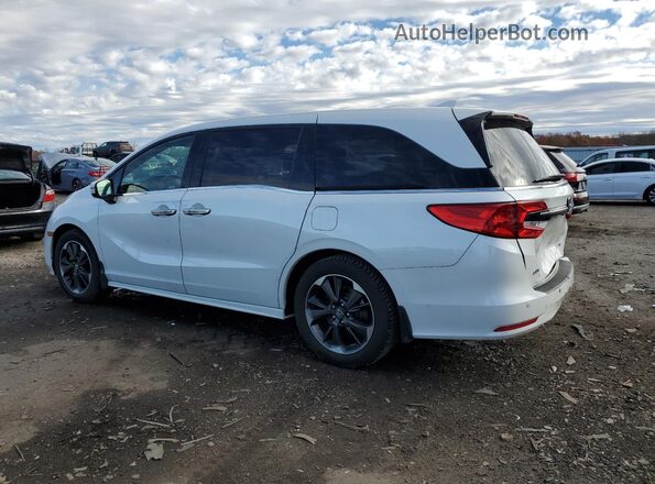5FNRL6H91NB015698 2022 HONDA ODYSSEY White უკანა მარცხენა