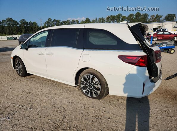 5FNRL6H92SB063321 2025 HONDA ODYSSEY White Trasero izquierdo