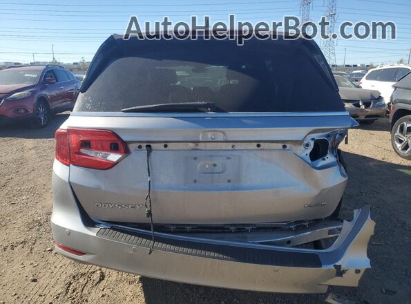 5FNRL6H93MB017810 2021 HONDA ODYSSEY Серебряный Вид сзади