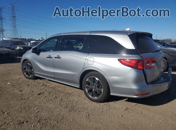 5FNRL6H93MB017810 2021 HONDA ODYSSEY Серебряный Задняя левая четверть