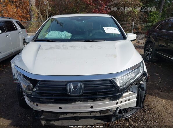 5FNRL6H93PB018282 2023 HONDA ODYSSEY White Vista interior trasera