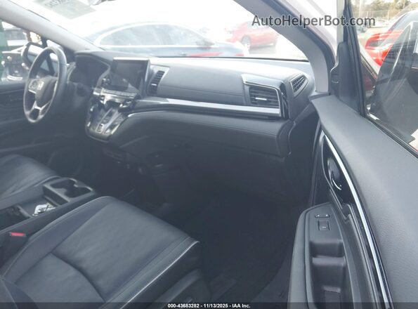 5FNRL6H93RB025591 2024 HONDA ODYSSEY White Widok wnętrza z przodu