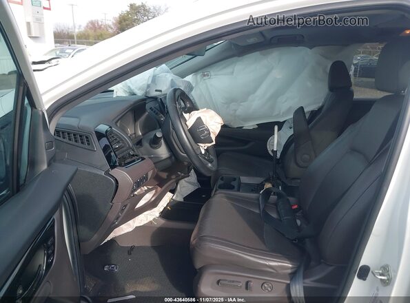 5FNRL6H94LB045159 2020 HONDA ODYSSEY Белый Вид салона спереди
