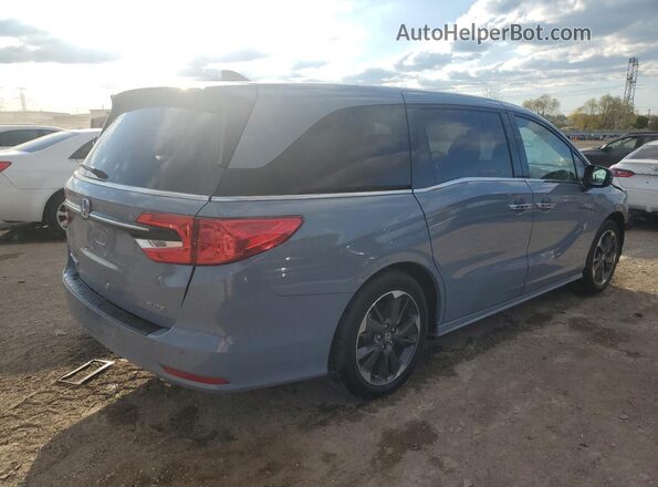 5FNRL6H94RB038835 2024 HONDA ODYSSEY Gray უკანა მარჯვენა