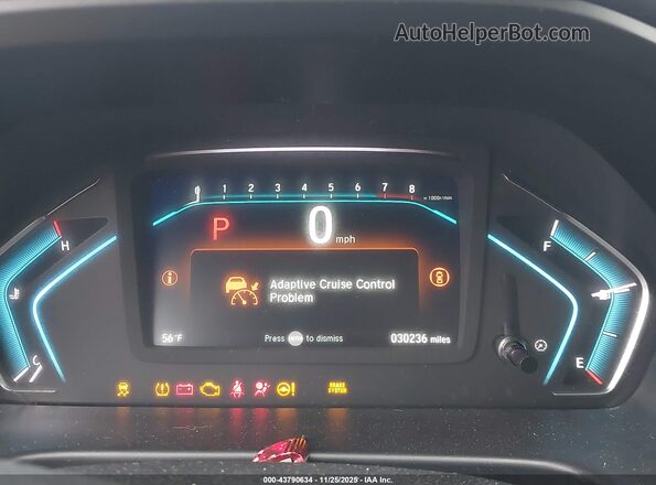 5FNRL6H95NB039566 2022 HONDA ODYSSEY Black Հետևի նստատեղերի տեսք
