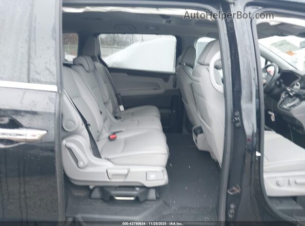 5FNRL6H95NB039566 2022 HONDA ODYSSEY Black VIN կոդի պիտակի տեսք