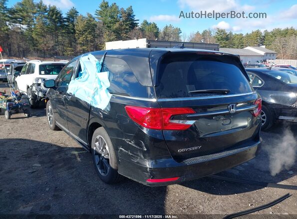 5FNRL6H96MB002556 2021 HONDA ODYSSEY Black Rear left