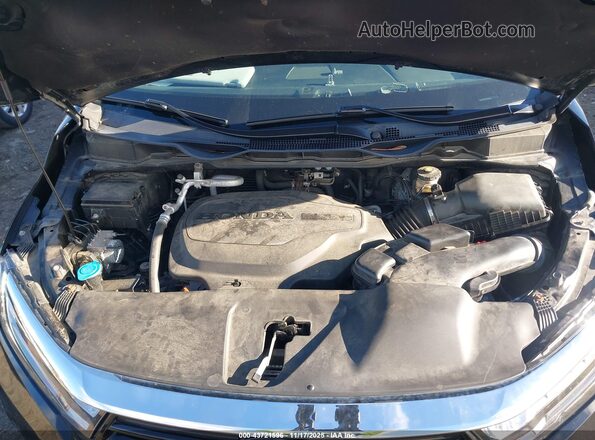 5FNRL6H96MB002556 2021 HONDA ODYSSEY Black Rear view