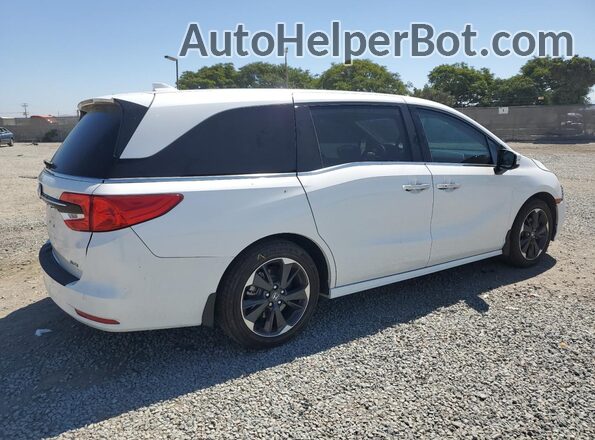 5FNRL6H97RB057461 2024 HONDA ODYSSEY White უკანა მარჯვენა