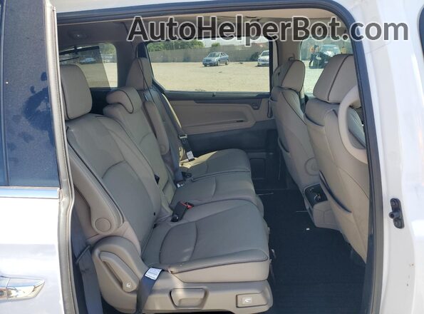 5FNRL6H97RB057461 2024 HONDA ODYSSEY White უკანა სალონის ხედი
