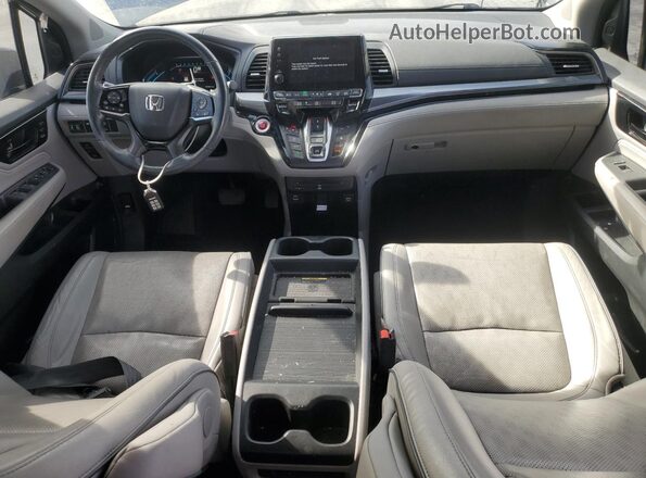 5FNRL6H98MB011923 2021 HONDA ODYSSEY Gray Вид панелі приладів