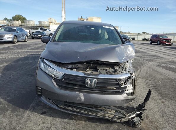 5FNRL6H98MB011923 2021 HONDA ODYSSEY Gray Вид спереду