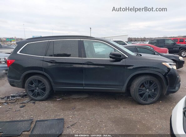 5FNYF5H2XMB008313 2021 HONDA PILOT Black Սալոնի հետևի տեսք