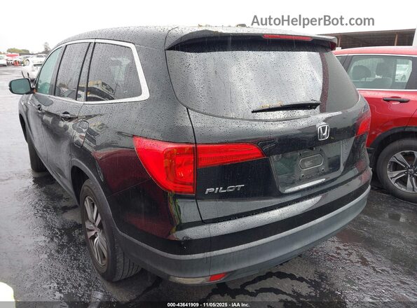 5FNYF5H57JB023972 2018 HONDA PILOT Черный Задняя левая четверть