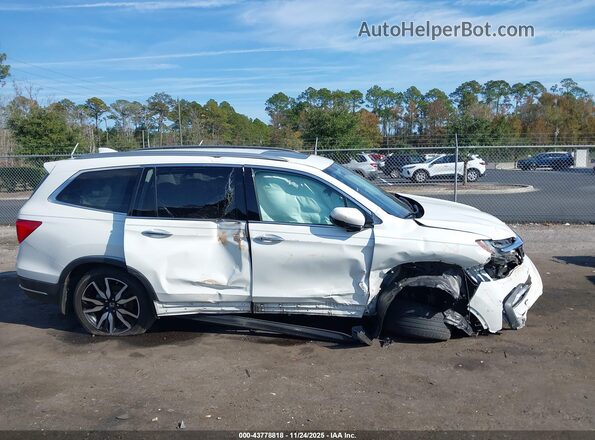 5FNYF5H62NB031606 2022 HONDA PILOT Белый Вид задней части салона