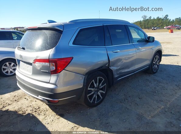 5FNYF5H63MB014988 2021 HONDA PILOT Silver Trasero derecho