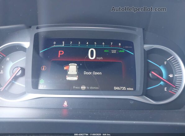 5FNYF6H01NB094844 2022 HONDA PILOT Maroon Vista de los asientos traseros