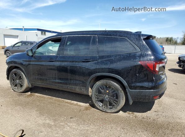 5FNYF6H03KB504491 2019 HONDA PILOT Black Trasero izquierdo