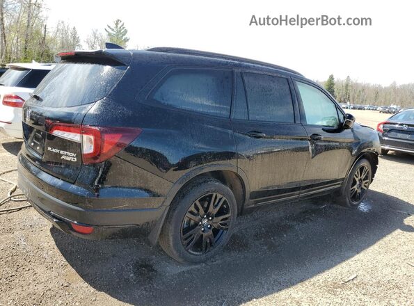 5FNYF6H03KB504491 2019 HONDA PILOT Black Trasero derecho
