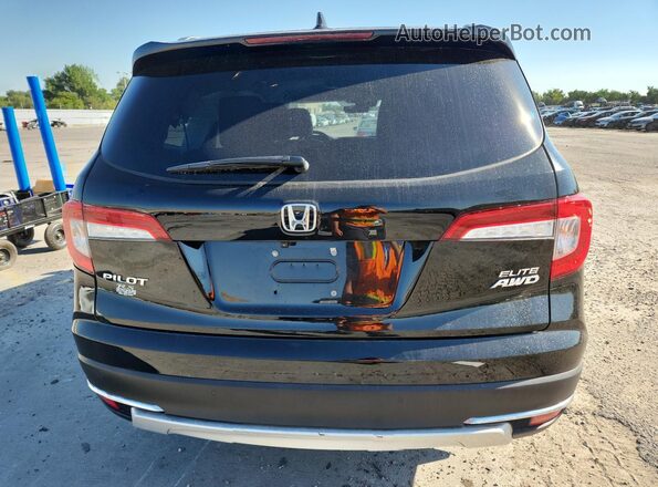 5FNYF6H07LB059545 2020 HONDA PILOT Черный Вид сзади