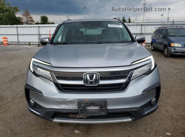 5FNYF6H08LB024822 2020 HONDA PILOT Silver Front view
