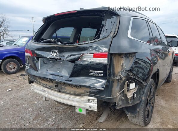 5FNYF6H24NB083712 2022 HONDA PILOT Черный Вид спереди