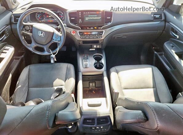 5FNYF6H27MB096128 2021 HONDA PILOT Gray 