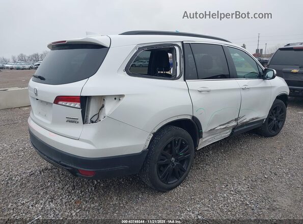 5FNYF6H28NB060014 2022 HONDA PILOT Белый Задняя правая четверть