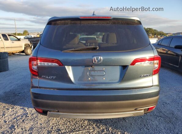 5FNYF6H37LB024191 2020 HONDA PILOT Blue უკანა ხედი
