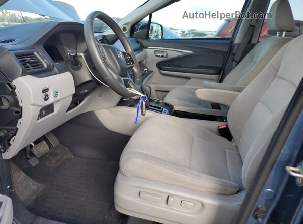 5FNYF6H37LB024191 2020 HONDA PILOT Blue წინა სალონის ხედი