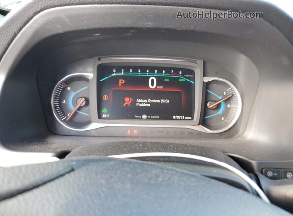 5FNYF6H37LB024191 2020 HONDA PILOT Blue ხელსაწყოთა პანელის ხედი